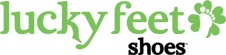 luckyfeet green black logo
